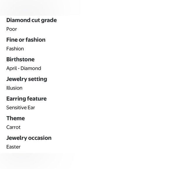 ๐ฐWay to Celebrate Easter Stud Earrings Set- Bunny, Carrot, Daisy Goldtone Set - Picture 7 of 8